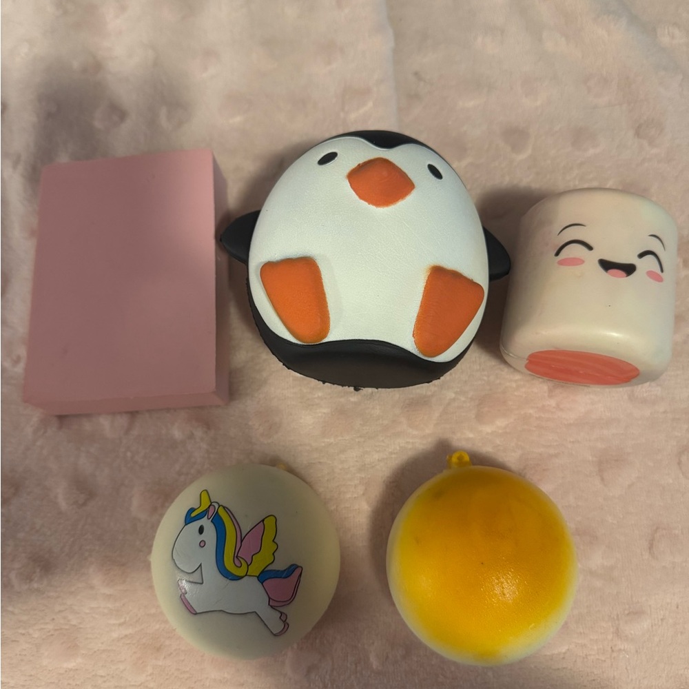Adorable Penguin And Friends Squishy Toy Collection